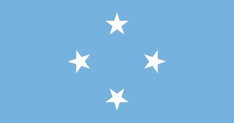 Federated-States-of-Micronesia National Flag, Original(Basic) type 2D image