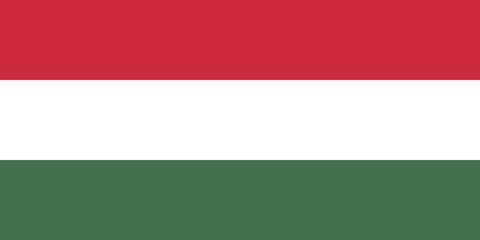 Hungary National Flag, Original(Basic) type 2D image