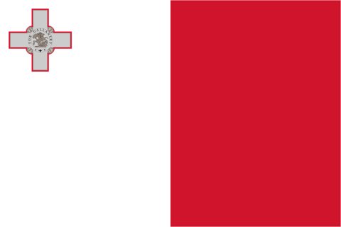 Malta National Flag, Original(Basic) type 2D image