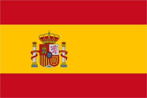 Spain National Flag, Original(Basic) type 2D image