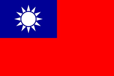 Taiwan National Flag, Original(Basic) type 2D image