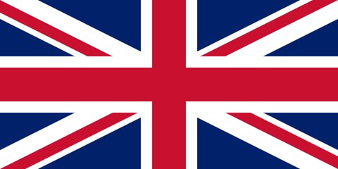 United-Kingdom National Flag, Original(Basic) type 2D image