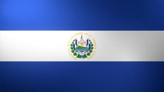 El-Salvador National Flag, Basical ratio National Flag with texture and shadow