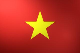 Vietnam National Flag, Basical ratio National Flag with texture and shadow