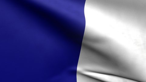 France National Flag, Zoomed in waving flag